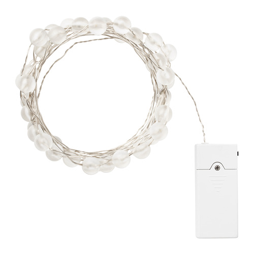 SNÖYRA, LED lighting chain with 40 lights