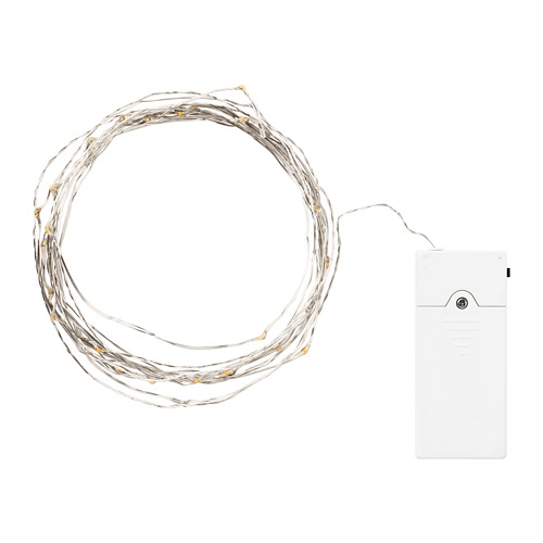 VISSVASS, LED lighting chain with 40 lights