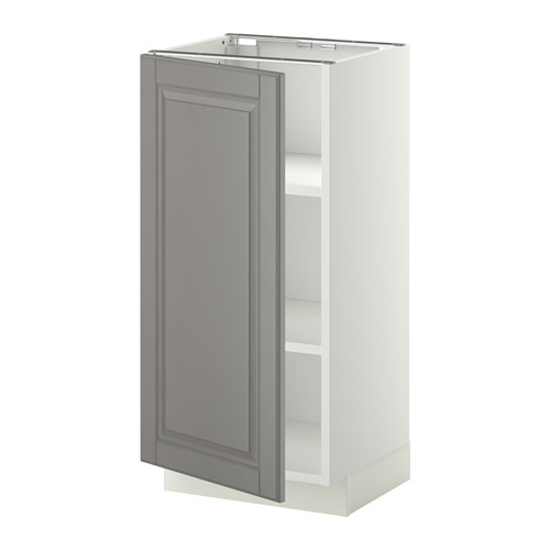 METOD base cabinet with shelves