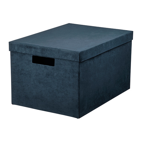 GJÄTTA, storage box with lid