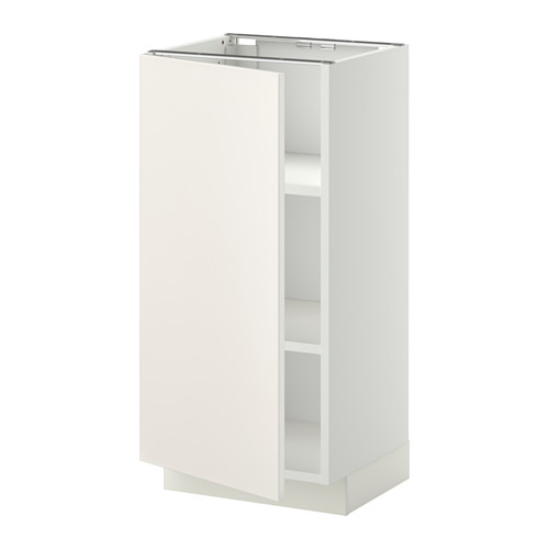 METOD base cabinet with shelves