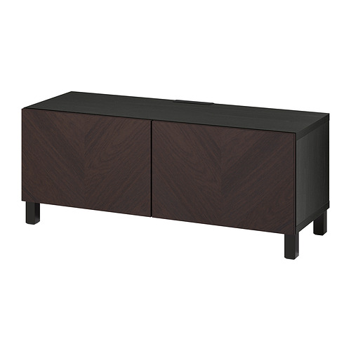 BESTÅ, TV bench with doors