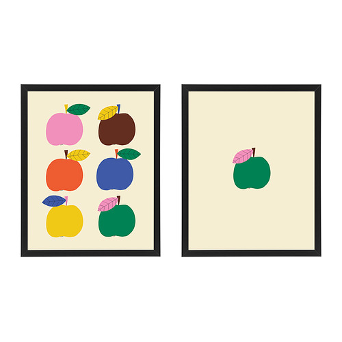 FISKBO, frame with poster