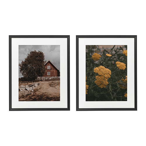 KNOPPÄNG, frame with poster