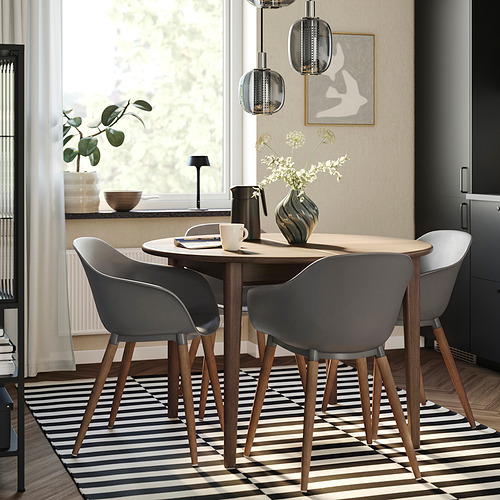 GRÖNSTA, chair with armrests, in/outdoor