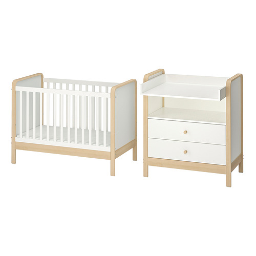 ÄLSKVÄRD, 2-piece baby furniture set