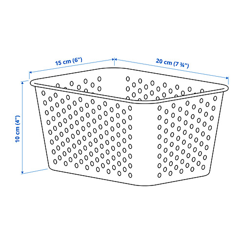 PLOGSVÄNG storage basket