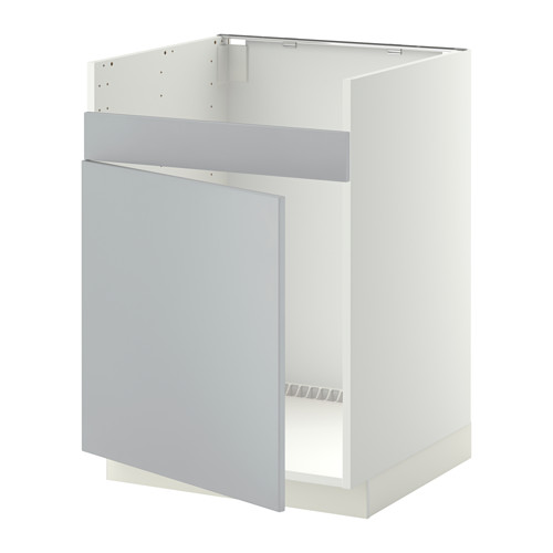METOD, base cab f HAVSEN single bowl sink