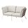 SEGERÖN, 2-seat sofa, outdoor