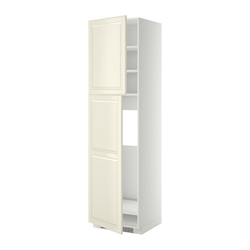 METOD high cabinet for fridge w 2 doors