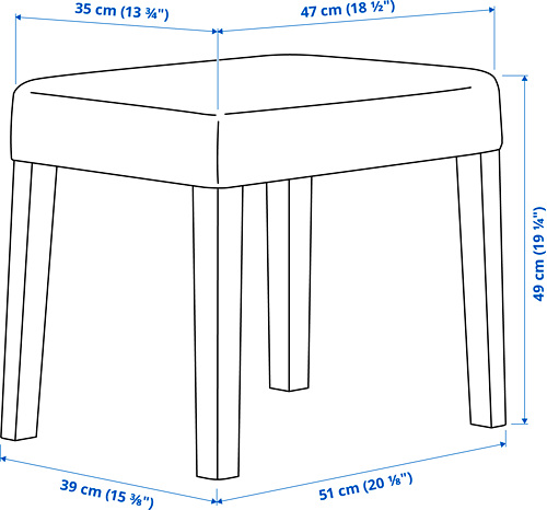 SAKARIAS, stool frame