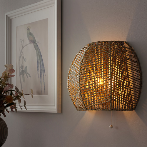 MÅNALG, wall lamp, wired-in installation