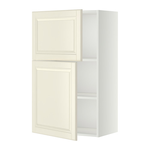 METOD wall cabinet with shelves/2 doors
