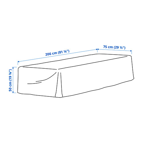 TOSTERÖ cover for outdoor furniture