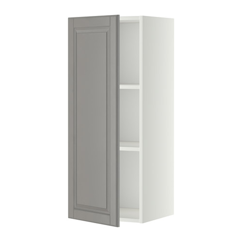 METOD wall cabinet with shelves