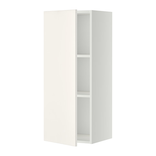METOD wall cabinet with shelves