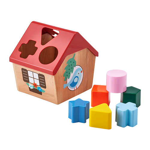 UPPSTÅ shape sorter