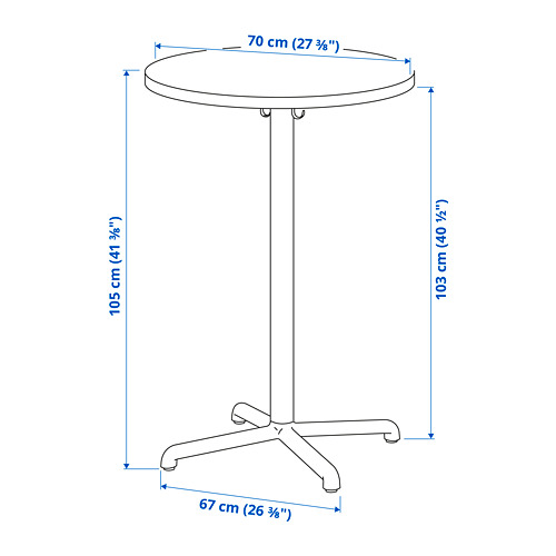 STENSELE bar table