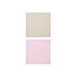 Beige/pink