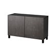 Black-brown kallviken/stubbarp/dark grey concrete effect