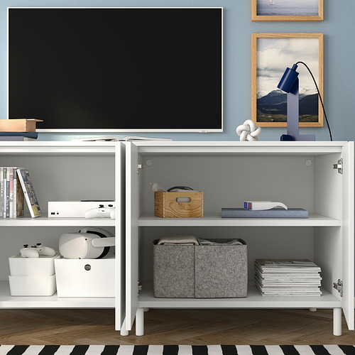 PLATSA, storage combination with doors
