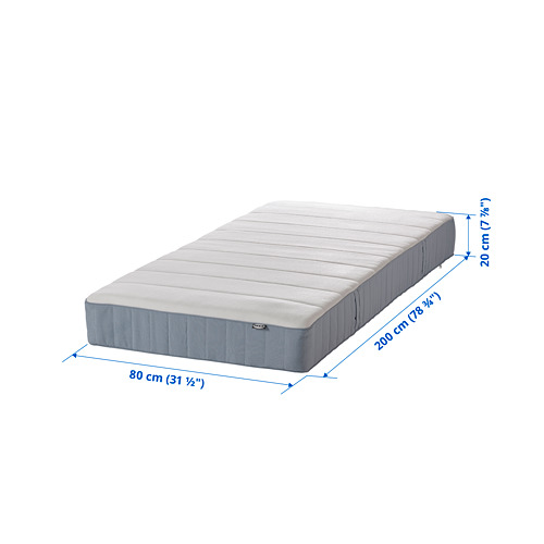 VESTERÖY pocket sprung mattress