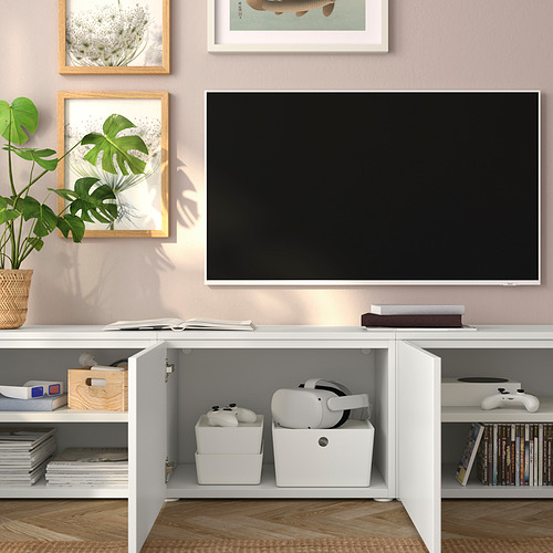 PLATSA, storage combination with doors