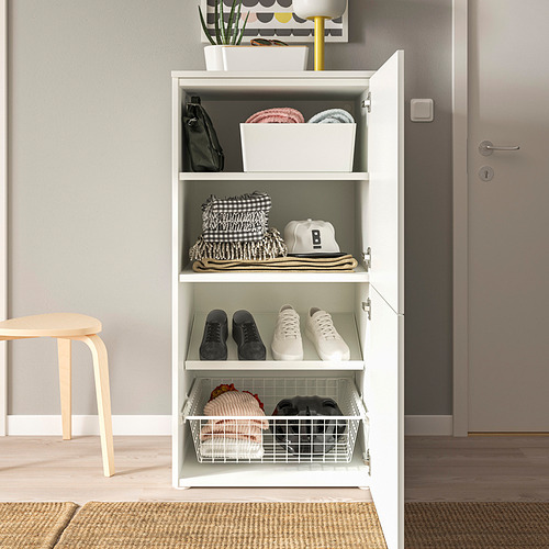 PLATSA, storage combination with doors