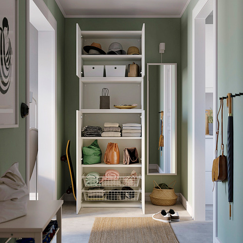 PLATSA, storage combination with doors