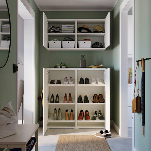 PLATSA, storage combination with doors