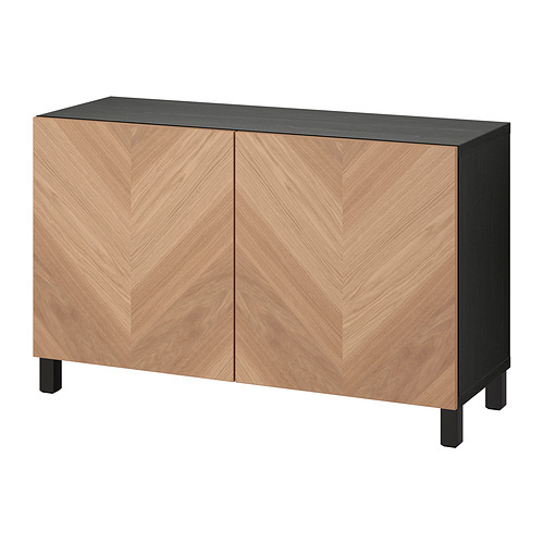 BESTÅ, hirsla með hurðum