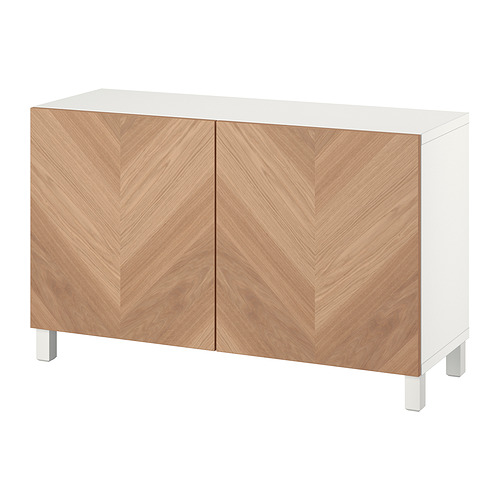 BESTÅ, hirsla með hurðum