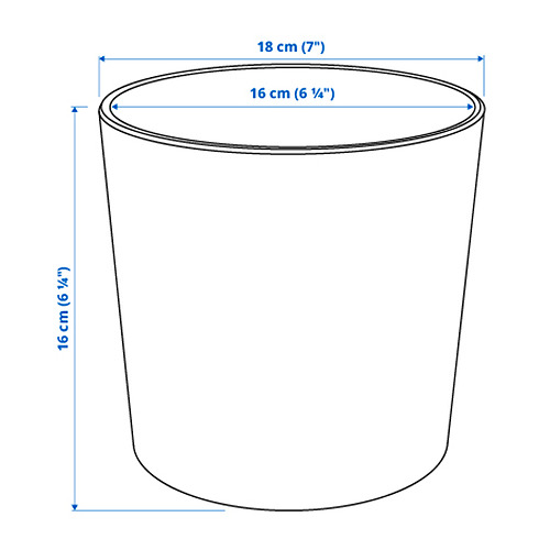 BOYSENBÄR plant pot