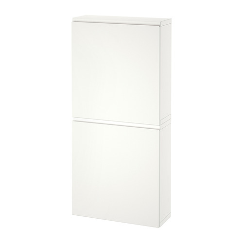 BESTÅ, veggskápur með 2 hurðum