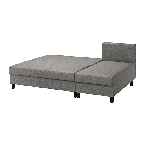 ÄLVDALEN, 3-seat sofa-bed with chaise longue