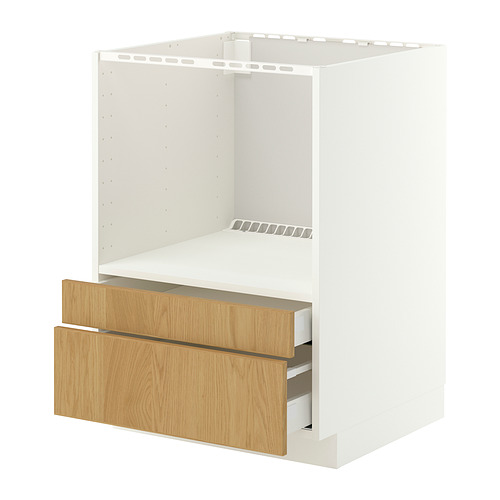 METOD/MAXIMERA base cabinet f combi micro/drawers