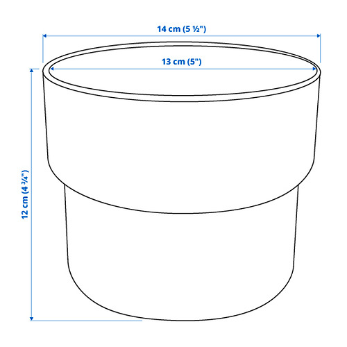 FÖRENLIG plant pot