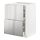 METOD/MAXIMERA, base cab f hob/2 fronts/2 drawers