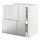 METOD/MAXIMERA, base cab f hob/2 fronts/2 drawers