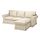 EKTORP, cover f 3-seat sofa w chaise longue