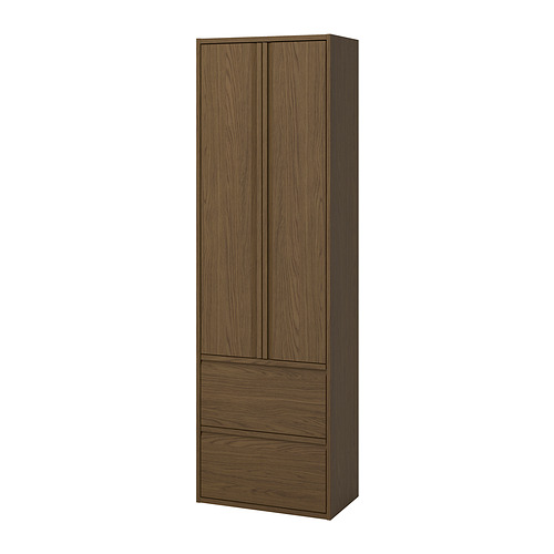 ÄNGSJÖN, high cabinet with doors/drawers