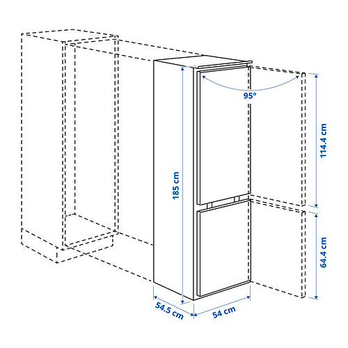 TINAD, fridge/freezer