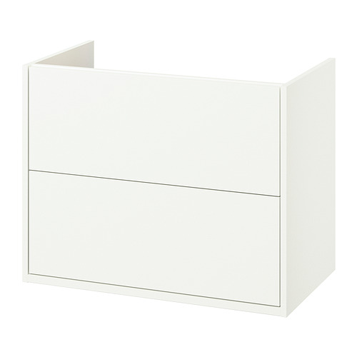 HAVBÄCK vaskaskápur með skúffum