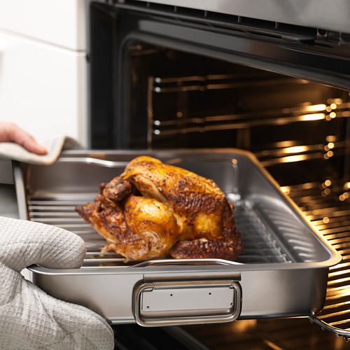 KONCIS, roasting tin with grill rack