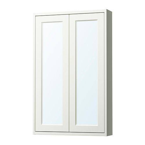 TÄNNFORSEN mirror cabinet with doors