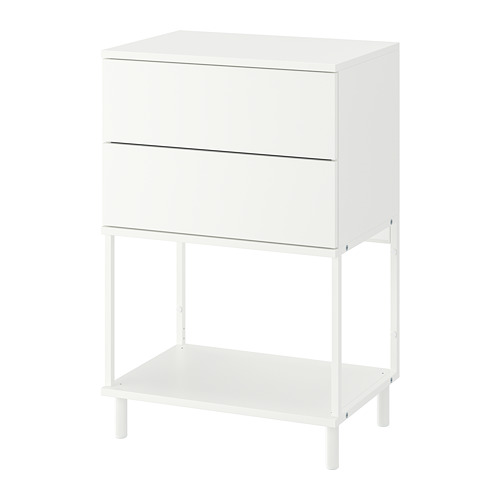 PLATSA, chest of 2 drawers