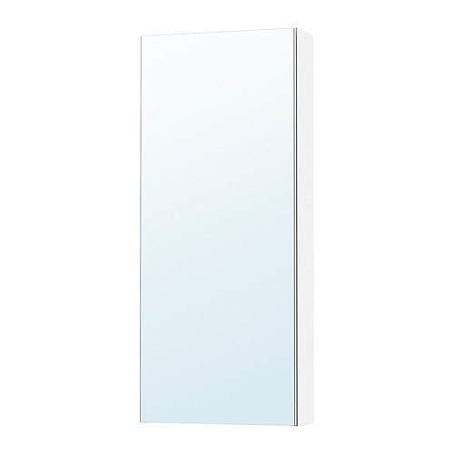 LETTAN, mirror cabinet with door