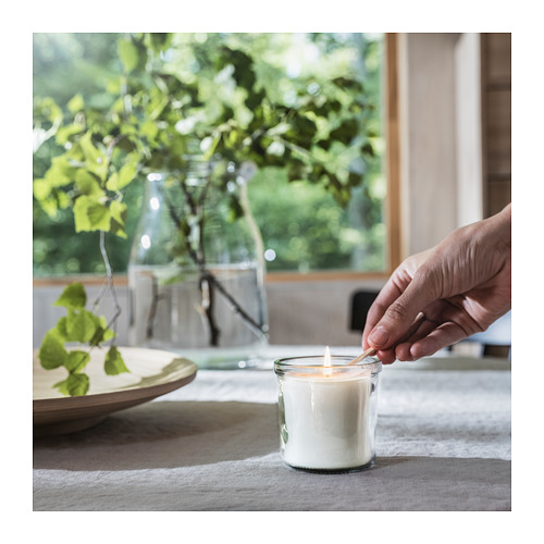 ADLAD, scented candle in glass