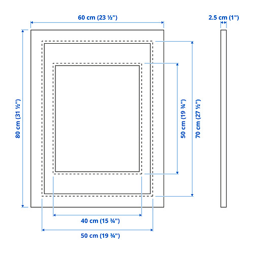 PLOMMONTRÄD frame