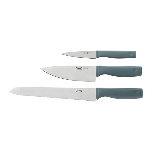 TIGERBARB, 3-piece knife set